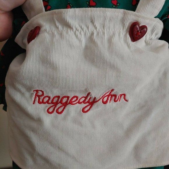 Vintage Raggedy Ann doll By snowden 1998 Christmas color red and green… - Picture 2 of 6
